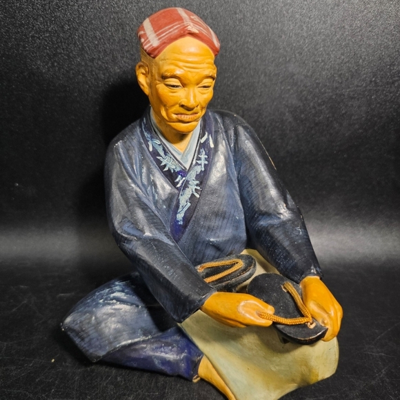 Other - Unique Vintage Blue and Brown‎ Decor Accent